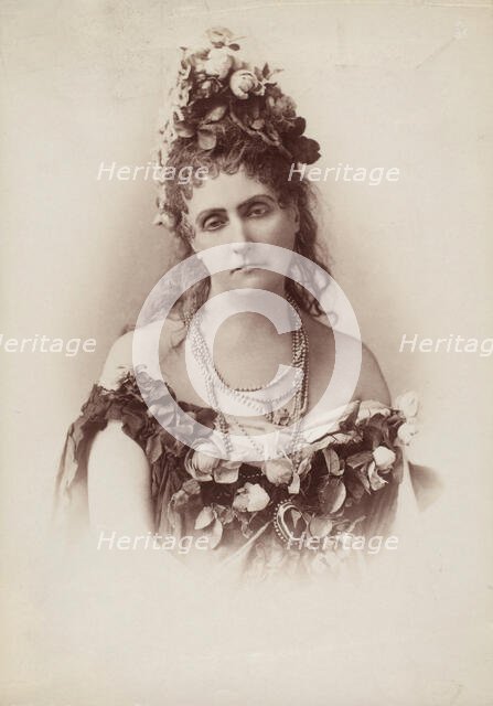 [Countess de Castiglione, from Série des Roses], 1895. Creator: Pierre-Louis Pierson.