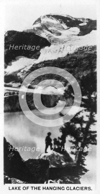 Lake of the Hanging Glaciers, Canada, c1920s. Artist: Unknown