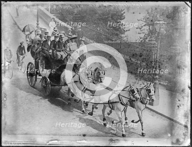 Putney High Street, Putney, Wandsworth, Greater London Authority, 1909. Creator: William O Field.