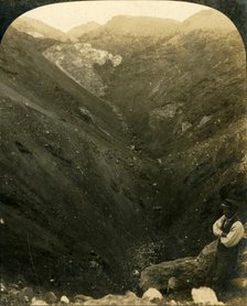'A Crater of Mount Tarawera, New Zealand', c1909. Creator: George Rose.