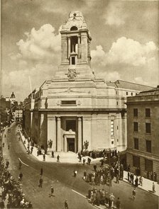 The opening of the Masonic Peace Memorial, Great Queen Street, London, 19 July 1933, (1935). Creator: Unknown.