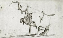 Cripple with Cowl, c1616. Creator: Jacques Callot.
