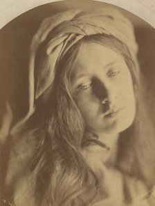 Beatrice, 1866. Creator: Julia Margaret Cameron.