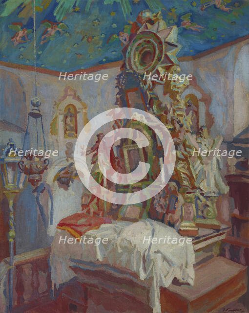 Forgotten Altar, between 1910-1914. Creator: Stanislaus Kamocki.