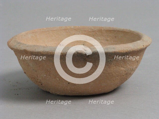 Bowl, Coptic, 4th-7th century. Creator: Unknown.