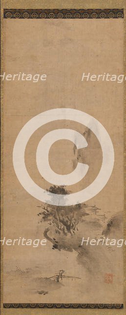 Splashed-Ink Landscape, early 16th century. Creator: Bokusho Shusho.