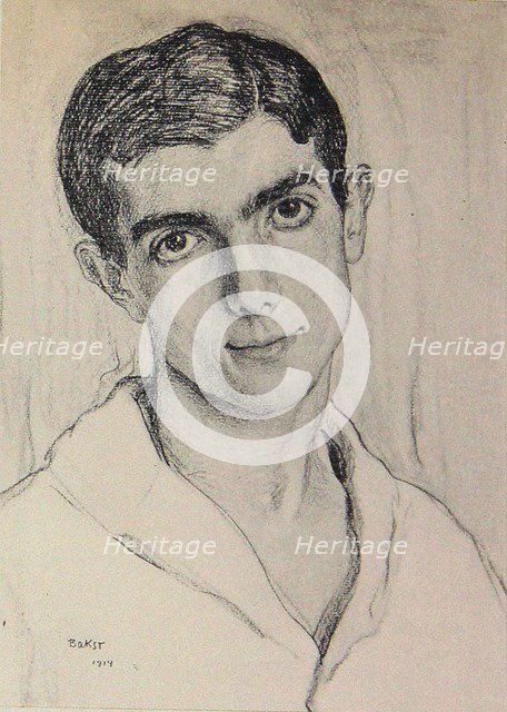 Portrait of the dancer Léonide Massine (1895-1979), 1914.