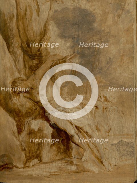 Saint Sebastian Tended by an Angel, about 1630-1632. Creator: Anthony van Dyck.