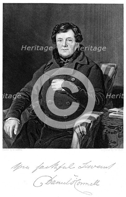 Daniel O'Connell, Irish patriot and political leader. Artist: Unknown