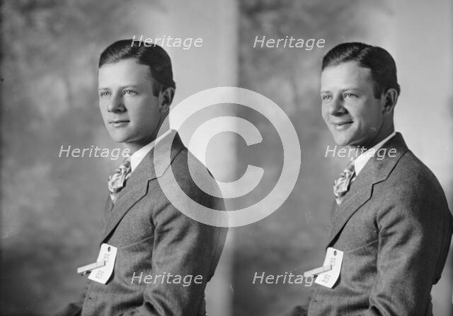 Hinson, H.S. - Portrait, 1929. Creator: Harris & Ewing.
