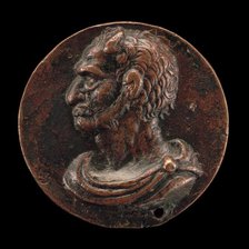 Head of a Satyr [obverse], 16th century. Creator: Unknown.