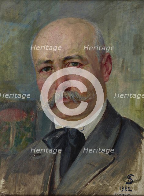 Self-Portrait, 1922. Creator: Ambrozy Sabatowski.