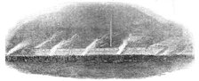 "The Great Britain" steam-ship leaving Cumberland Basin, Bristol, 1844. Creator: Unknown.