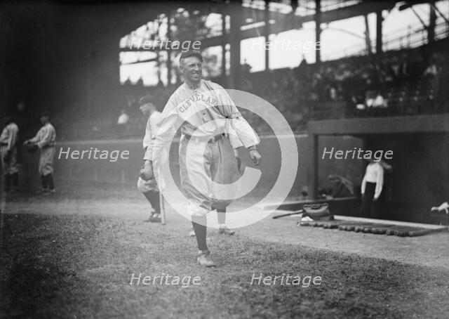 Doc Johnston, Cleveland, Al, at National Park, Washington, D.C. (Baseball), 16 June 1913. Creator: Harris & Ewing.