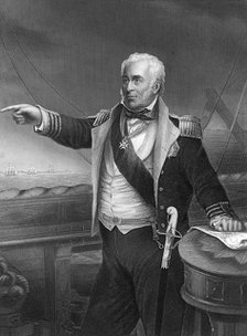 Admiral Sir Charles Napier (1786-1860), 1857.Artist: DJ Pound