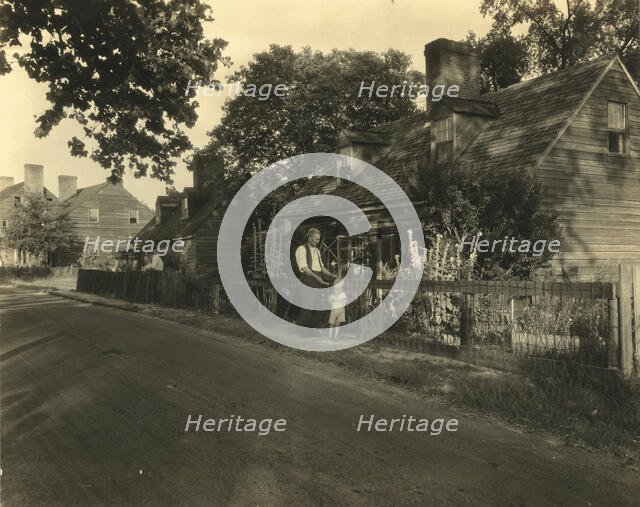 On Ettricks Island, Petersburg, Dinwiddie County, Virginia, 1933. Creator: Frances Benjamin Johnston.