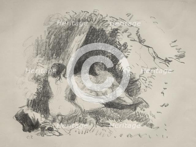 Nude Women, c. 1896. Creator: Camille Pissarro (French, 1830-1903).