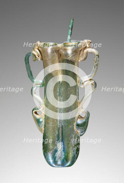 Bipartite Kohl Tube, 3rd-4th century A.D. Creator: Unknown.