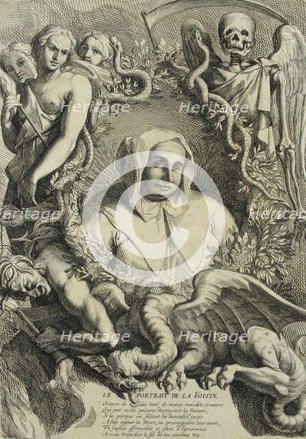 Portrait of la Voisin,.n.d. Creator: Antoine Coypel.