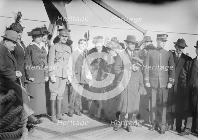 Departure of U.S.S. Jason: between c1914 and c1915. Creator: Bain News Service.