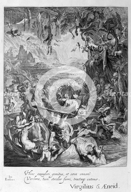 Scene of Hell, 1655. Creator: Unknown.