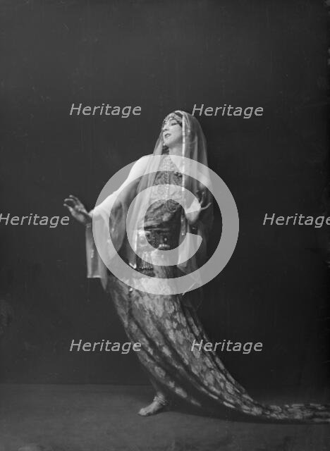 St. Denis, Ruth, 1919 Feb. 11. Creator: Arnold Genthe.