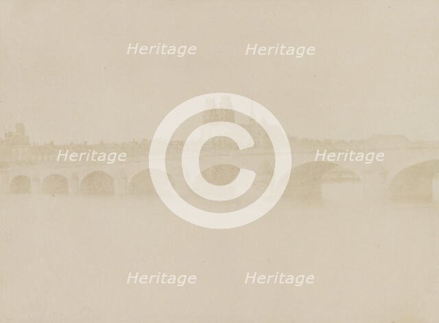 The Bridge of Orleans, June 14, 1843. Creator: William Henry Fox Talbot.