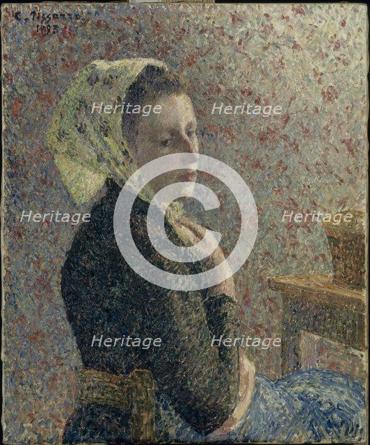 Femme au fichu vert (Woman with green scarf) , 1893.