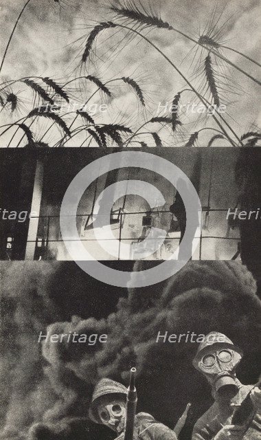 Chemistry in the hands of the proletariat and the peasantry, 1933. Creator: Lissitzky, El (1890-1941).