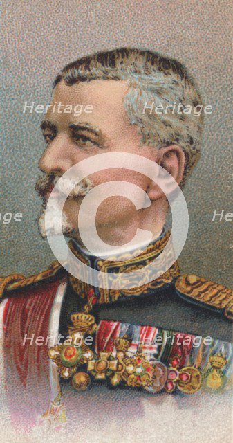 Basil Zottu (1853-1916), Romanian politician and general, 1917. Artist: Unknown