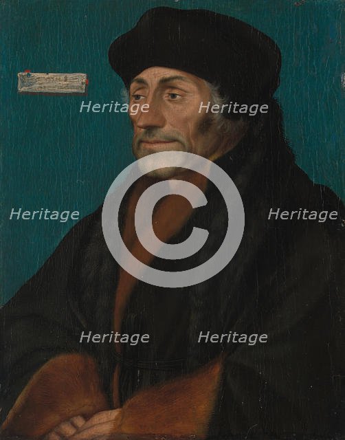 Erasmus of Rotterdam, ca. 1532. Creator: Hans Holbein the Younger.