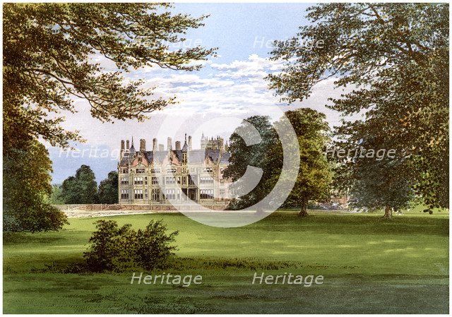 Bearwood, near Wokingham, Berkshire, home of the Walter family, c1880. Artist: Unknown