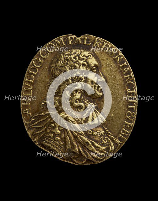 Medal, 1671. Artist: Unknown.