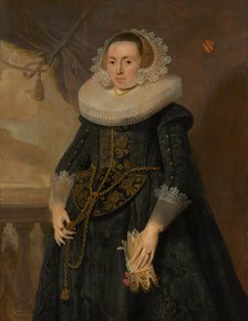 Portrait of a Lady, c1625-1630. Creator: Pieter Soutman.