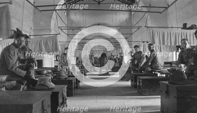 British army barracks, Agra, India, 1916-1917. Artist: Unknown