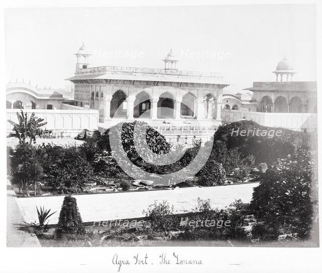 Agra Fort, The Lenana, Late 1860s. Creator: Samuel Bourne.