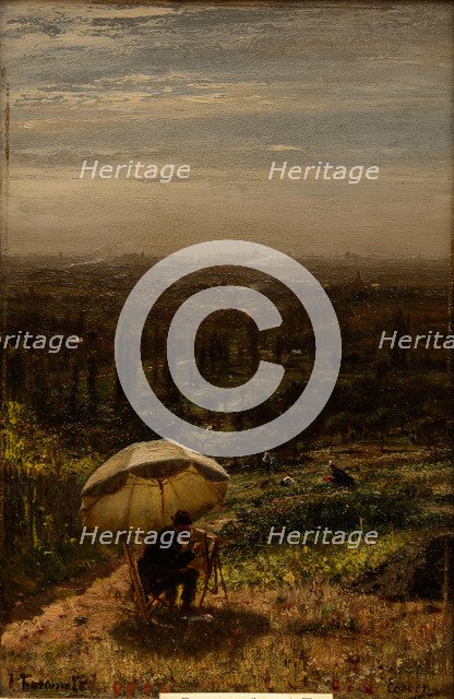 Écouen. Self-portrait.