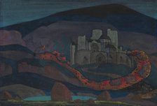 The Doomed City, 1914. Artist: Roerich, Nicholas (1874-1947)