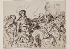 Doubting Thomas, between late 18th and early 19th century. Creator: Francois-Xavier Fabre.
