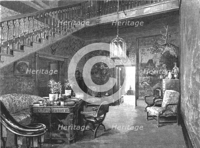 ''The home of TRH Prince and Princess Christian, The Hall, Cumberland Lodge', 1891. Creator: Unknown.