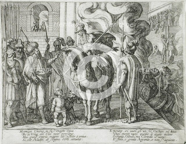 Canto II, 16th century. Creator: Antonio Tempesta.