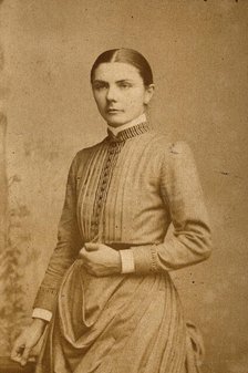 Eleanor Warner, c1886. Creator: Boning and Small.
