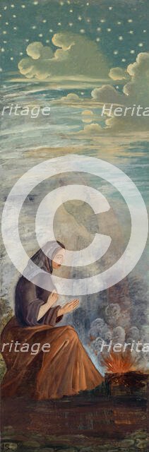 Les quatre saisons - L'hiver, c.1860. Creator: Paul Cezanne.