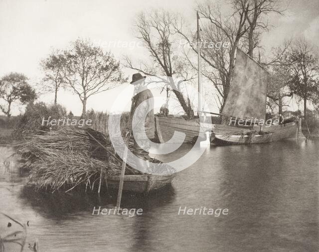 The Gladdon-Cutter's Return, 1886. Creator: Peter Henry Emerson.