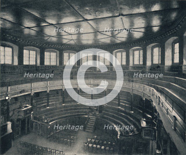 'The Sheldonian Theatre, Oxford', 1903. Artist: Unknown.