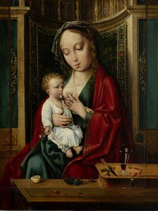 Madonna and Child in a Niche, c1520. Creator: Joos van Cleve.