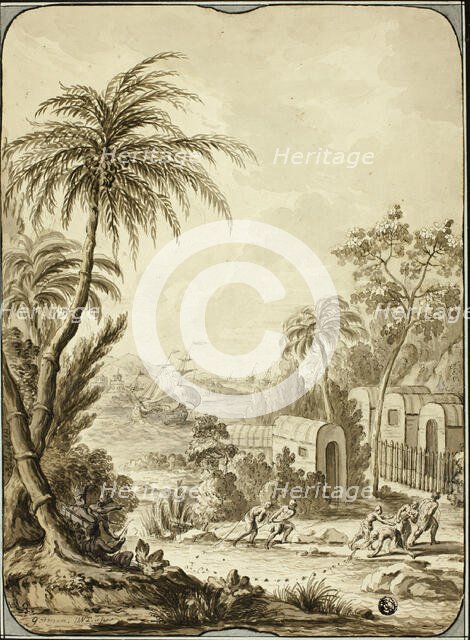 South Sea Island, n.d. Creator: Lorens Gottman.