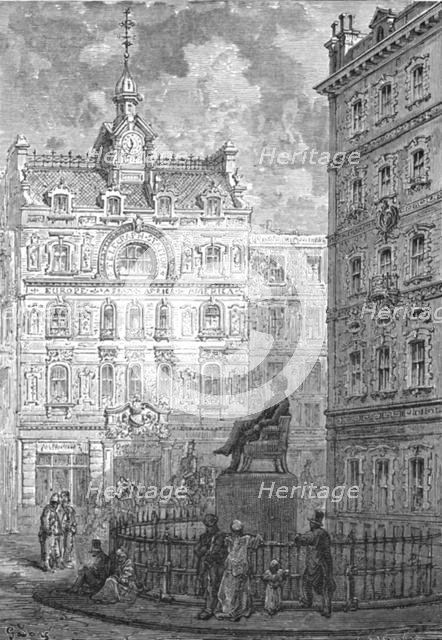 'The Monument to George Peabody', 1872.  Creator: Gustave Doré.