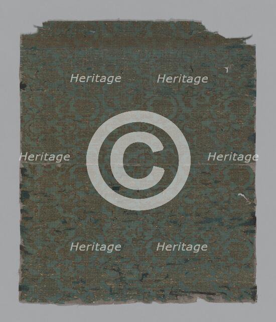 Fragment, China, Late Ming (1368-1644)/early Qing Dynasty (1644-1912), possibly 17th century. Creator: Unknown.