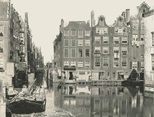 View of one of the main canals, Amsterdam, Netherlands, 1895.  Creator: Unknown.